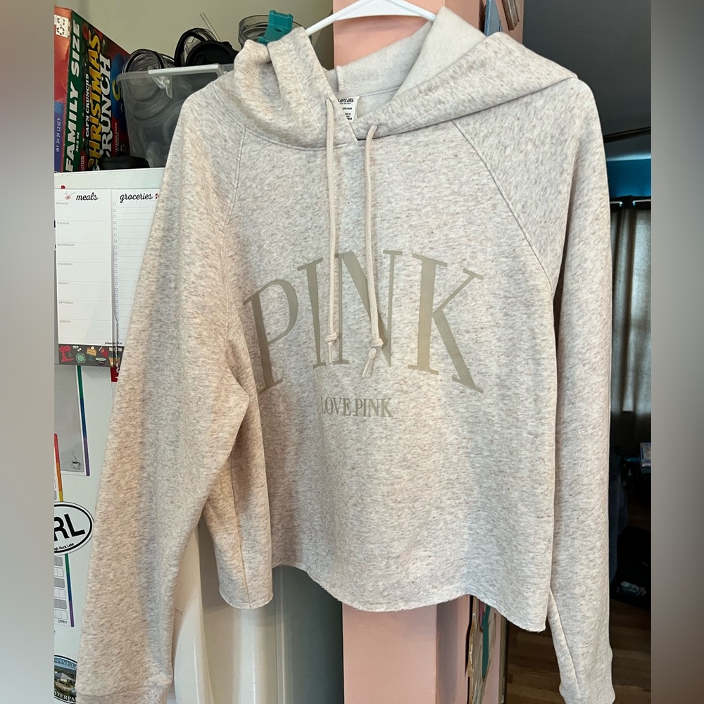 Cropped Hoodie - PINK